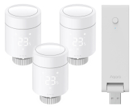 Zestaw Smart Home Aqara 3x Głowica termostatyczna W600+HUB E1